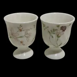 Vintage-2- Wedgwood Bone China Made In England Champion Egg Cup Holders