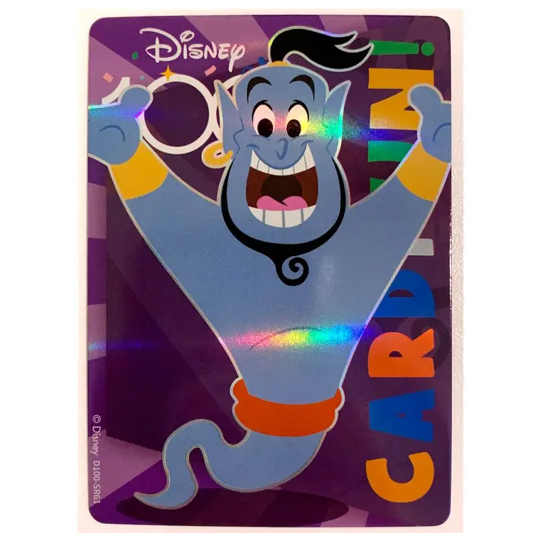 Genie Aladdin Disney 100 Years Of Wonder Card.fun Joyful Base