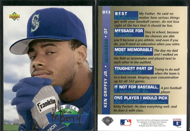 Ken Griffey jr. Lot of 20 Baseball Cards CC15