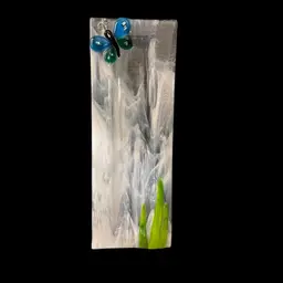 #01 Fused Glass Butterfly Dish/ Trinkets/Wall Decor