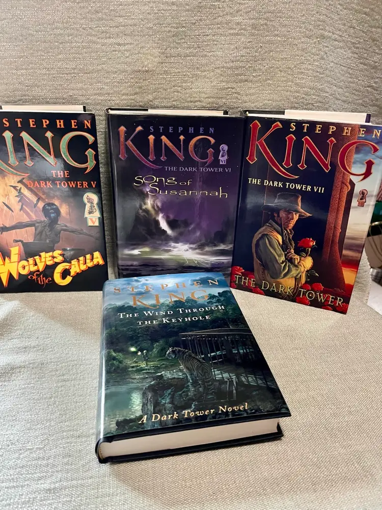 Stephen King The Dark Tower V VI VII 1st Trade Edition 2003-04 & 2012 Novel 4 Ct
