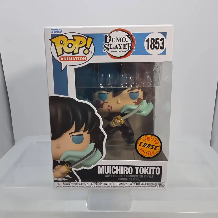 Funko Pop CHASE Demon Slayer: Muichiro Tokito (Mark) Figure  NIB (KZ)