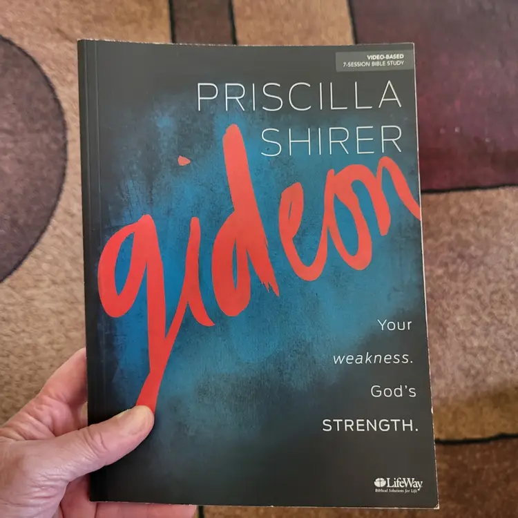 Gideon: Your Weakness. God's Strength. (PB, 2013) Bible Study Priscilla Shirer