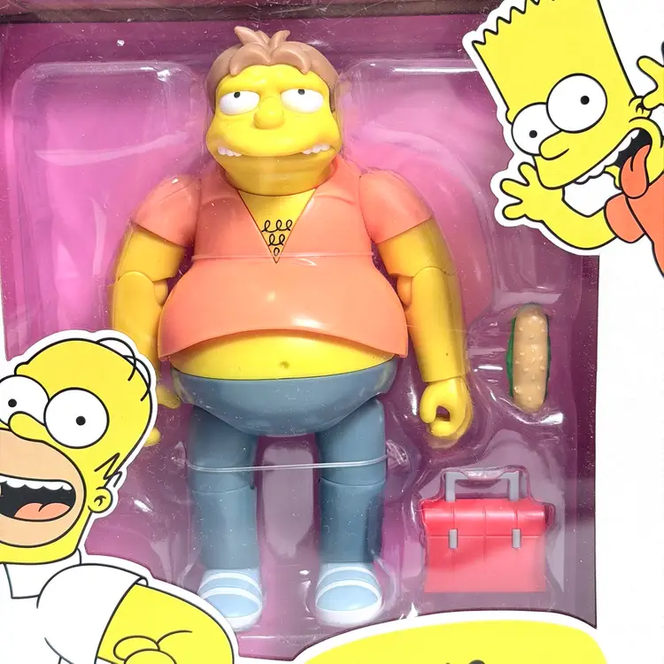 The Simpsons Barney Gumble 5” Action Figure Wave 4 Jakks Pacific