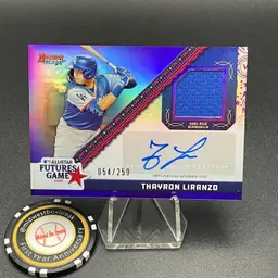 Thayron Liranzo Patch Auto /250 Futures Game - 2024 Bowman's Best Los Angeles Dodgers