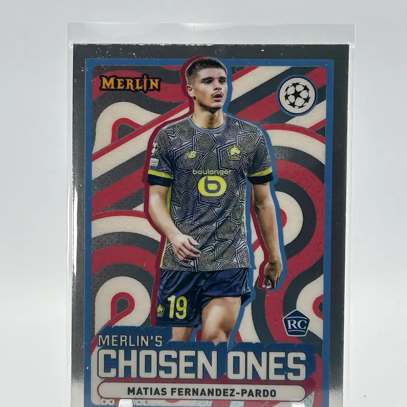 Matias Fernandez-Pardo - 2024-25 Topps UCC Merlin Chrome Chosen Ones - Team Belgium / LOSC Lille