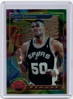 1993-94 Topps Finest Basketball #21 David Robinson