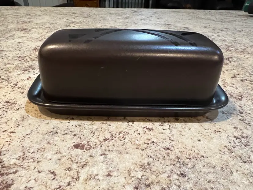 Pfaltzgraff Midnight Sun Stoneware, Butter Dish