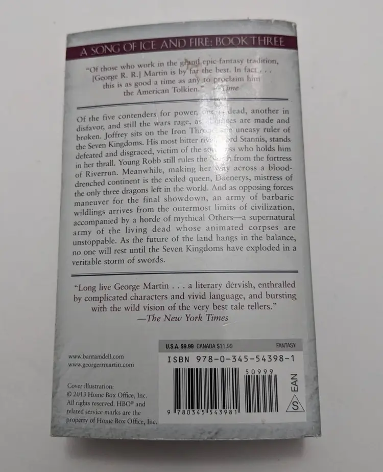 A Storm of Swords - George R.R. Martin (Paperback)