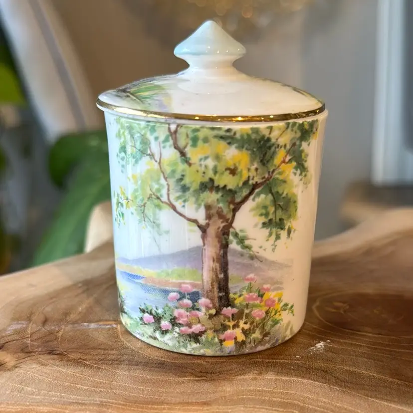 Shelley China Woodland Lidded Jar