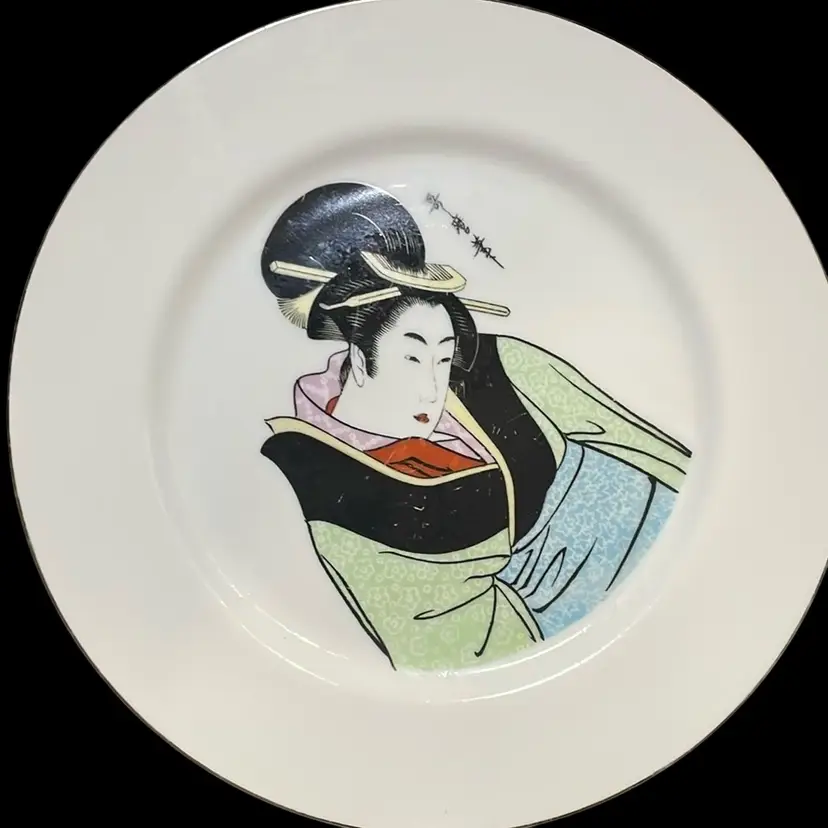 006 Chinoiserie Plate