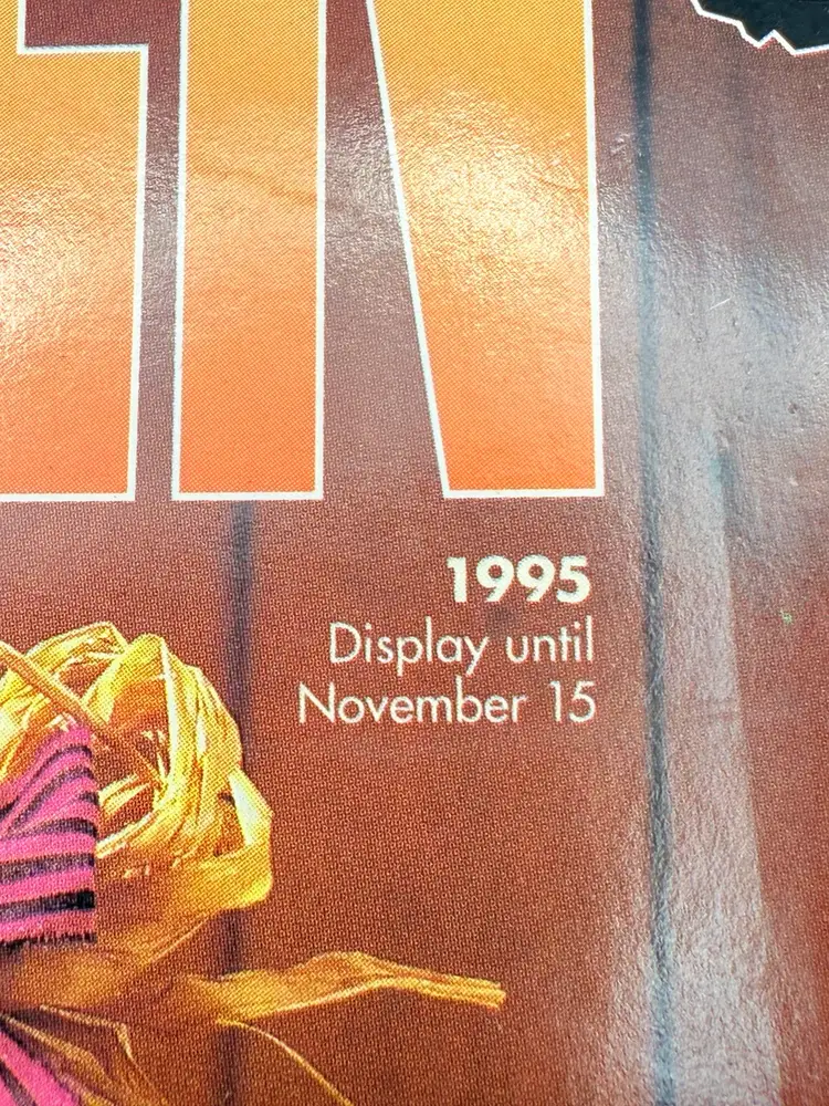 Vintage 1995 Better Home And Gardens Halloween Magazine 8.5 X 11"