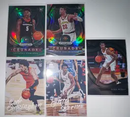 College Basketball 5 Card Lot