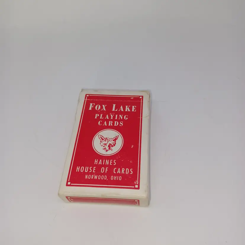 Vtg R W Hull's Mental Photography Cards Fox Lake Magic Trick Deck