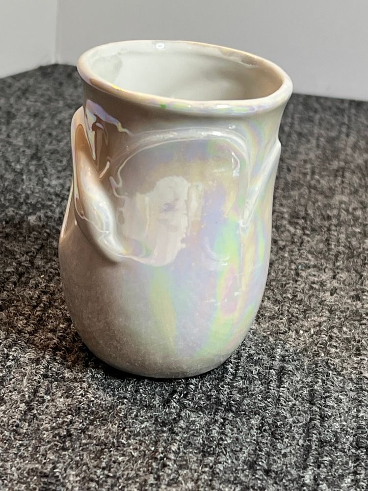 Lusterware Swan Vase