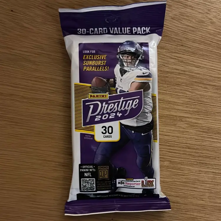 Sealed Panini Prestige 2024 30 Card Pack