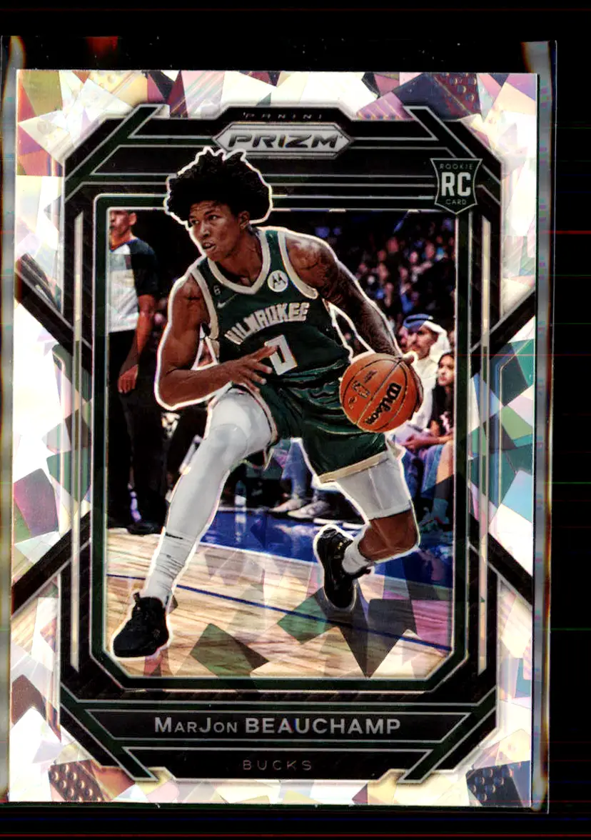 Marjon Beauchamp 2022-23 Panini Prizm Ice #268 - Milwaukee Bucks - (2-63)