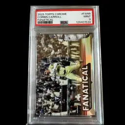 Corbin Carroll 2025 Topps Chrome Fanatical PSA 9