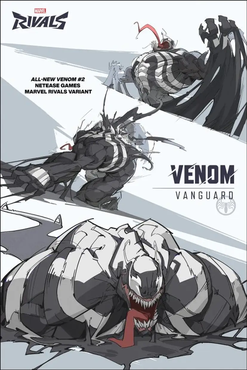 Marvel Comics All-New Venom 2 NetEase Games Rivals Video Game Cover 2025