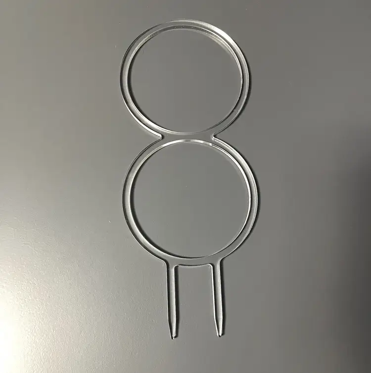 YHP acrylic double circle trellis