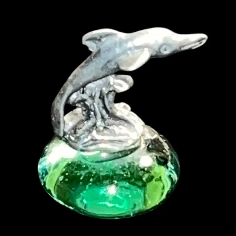 Pewter Figurine As Pictured