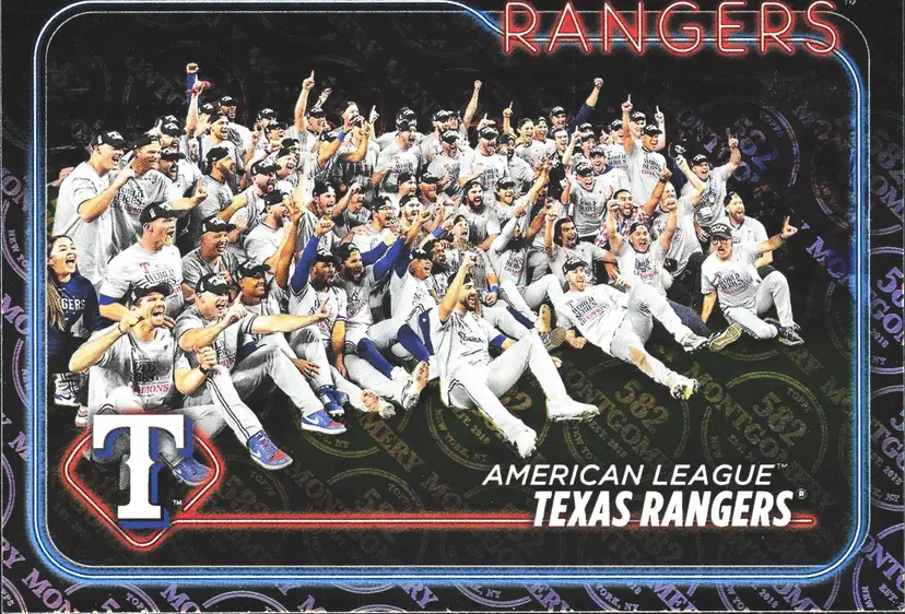 Texas Rangers - 2024 Topps 582 Montgomery Club Foil - Pick Your Card