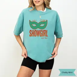 Comfort Colors Showgirl Mask Unisex T-Shirt