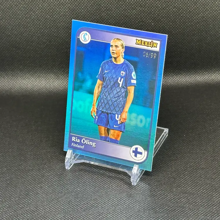 Ria Oling Eurostars /99 2025 Topps Merlin Euros - Finland