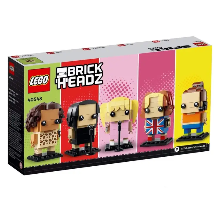 LEGO Spice Girls BrickHeadz 40548 New Sealed Retired Bubble Wrap
