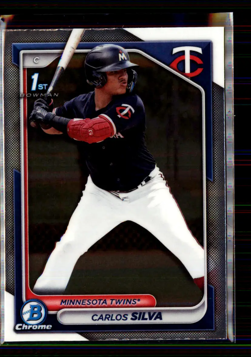 Carlos Silva 2024 Bowman Chrome #BCP-120 - Minnesota Twins - (147-154)