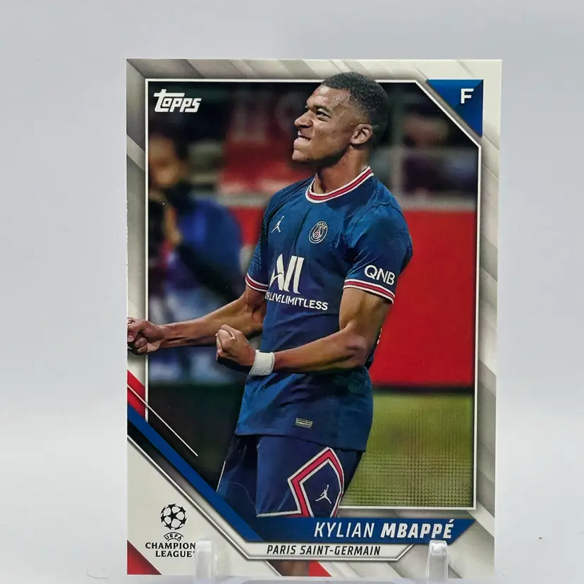 Kylian Mbappe - 2021-22 Topps UCC Base - Team France / Paris Saint-Germain FC