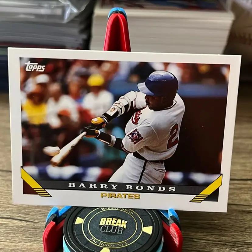 Barry Bonds 
1993 Topps 
Pre-Production Sample Pittsburgh Pirates