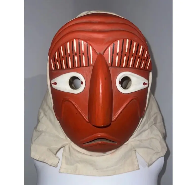 Korean 1900s Talchum Korean Theatre Drama Mask Tal Yangju Pyeolsandae #3 YQZ