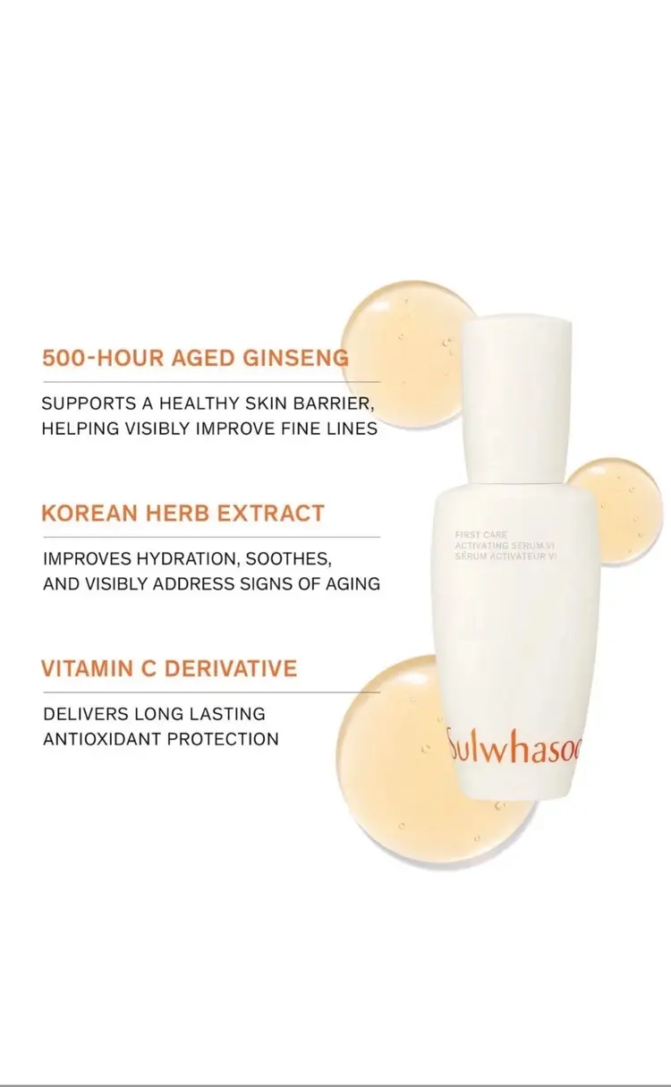 Sulwhasoo First Care Activating Serum VI Travel Size 8ml/0.27oz