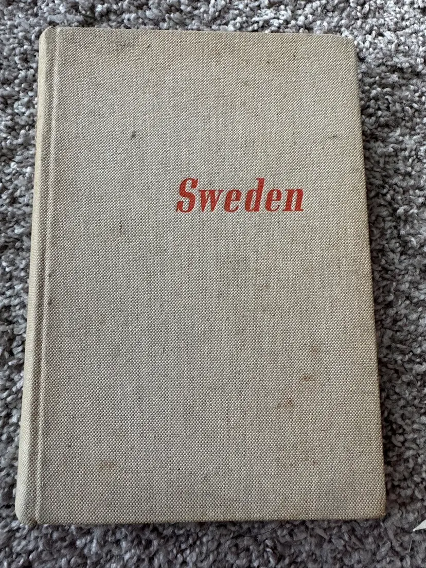 Sweden: Ancient & Modern, 2nd ed., 1939, Swedish Traffic Assn.