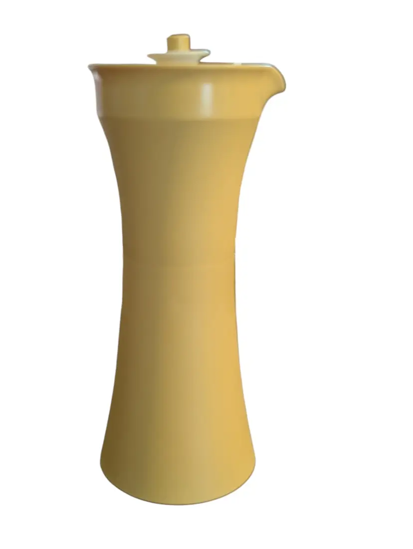 Tupperware 1246-14 Harvest Gold Oil Vinegar Dressing Cruet Dispenser Lid
