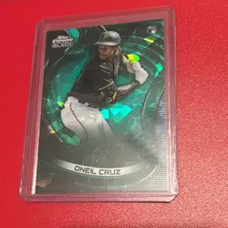 Oneil Cruz 2022 Topps Chrome BLACK  #/99 GREEN REFRACTOR Rookie Card RC