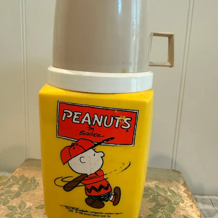 Peanuts By Schulz Thermos - Missing Inside Cap