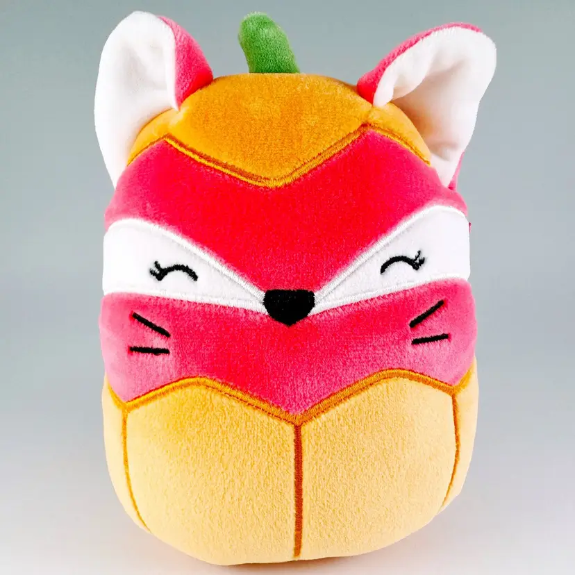Kellytoy/Squishmallows 5" Fifi the Fox Pumpkin Plush With Tush Tag 2023 S5 #5-19