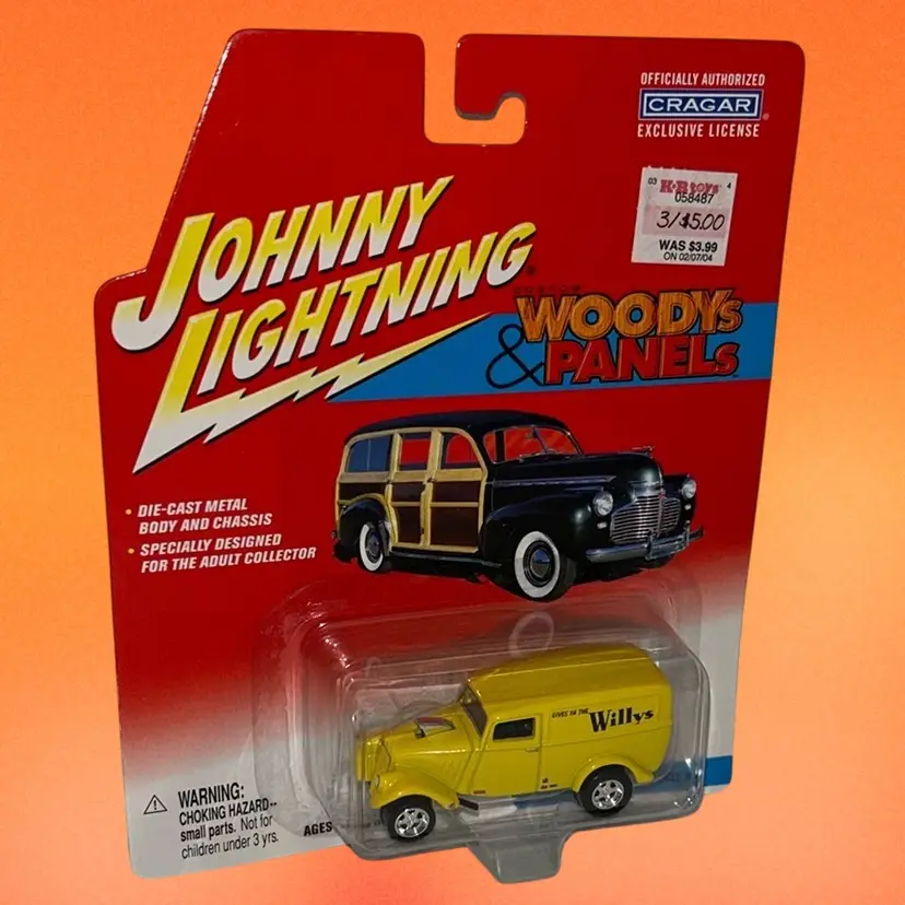 Johnny Lightning Custom Moody’s Panels 33 Willy’s Panel Van Diecast Car