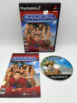 The Guy Game (Sony PlayStation 2, 2004) CIB Complete In Box w/ Manual