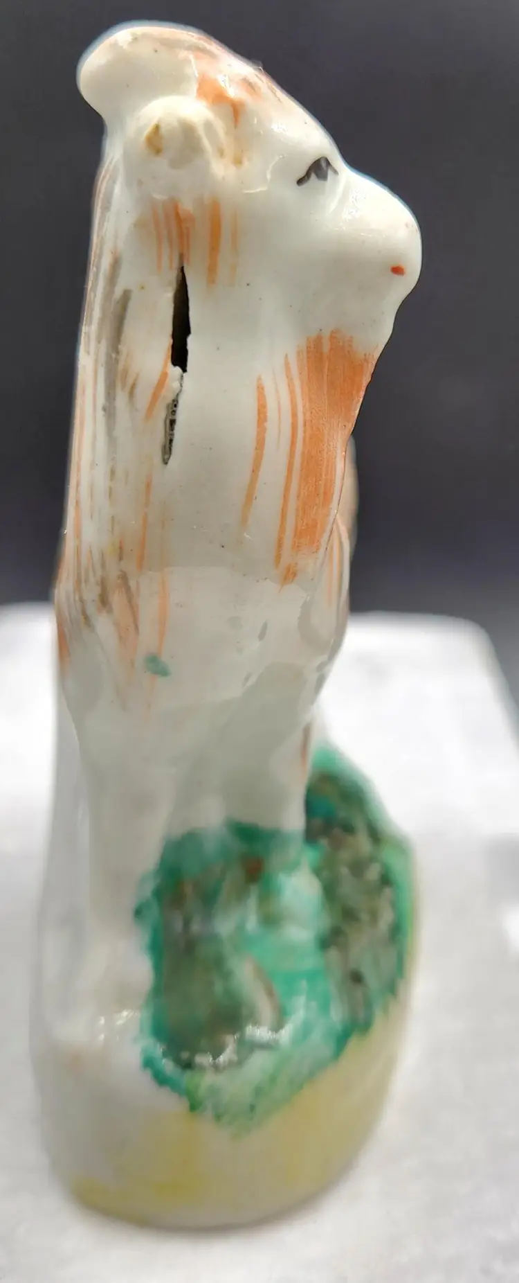 Rare Early Antique Staffordshire Goat Figurine 19th Century 3.5" Tall Ram