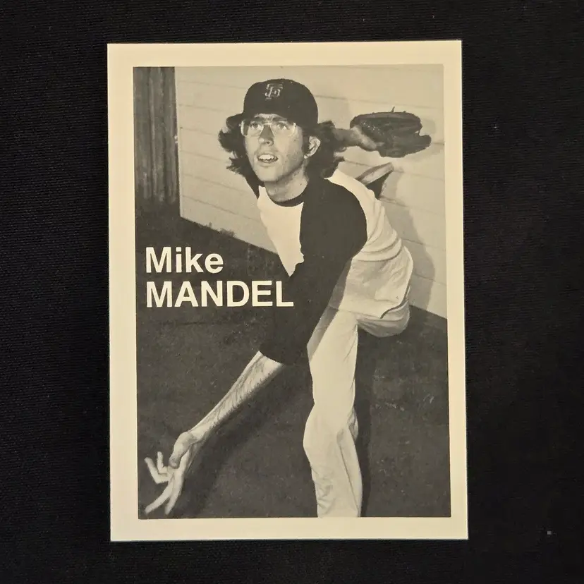 Photographer Baseball Trading Cards Mike Mandel #24 Mike Mandel Topps Cards 1975
