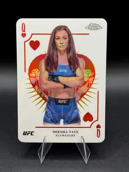 Miesha Tate 2024 Topps Chrome UFC Kings and Queens #KAQ-7