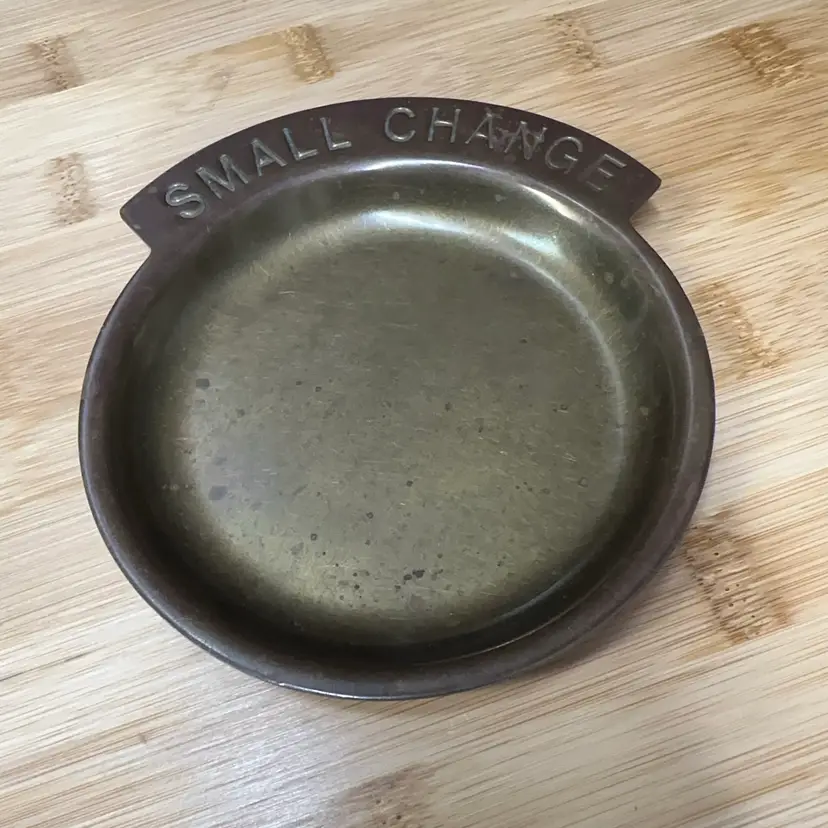 Brass Pocket Change Catch All
