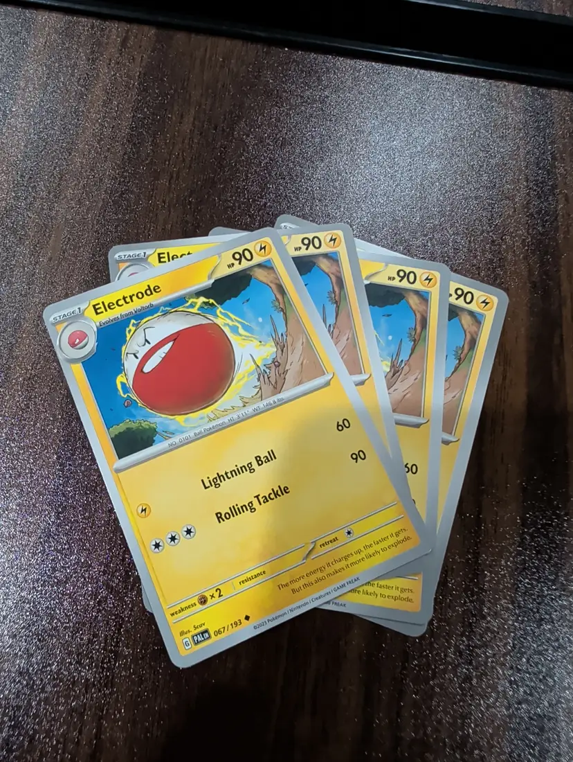 #01 Electrode custom 3d art card