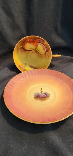 Lefton China Teacup and Saucer