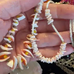 Set Of Two Shell Necklaces