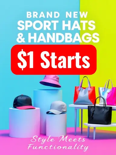 New Sport Hats & Handbags 1 Starts 