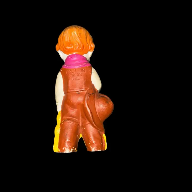 Cute Cowboy Larger Frozen Charlotte - Penny Doll